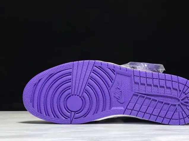 High OG Court 555088-500 Purple Jordan Air 1 0518